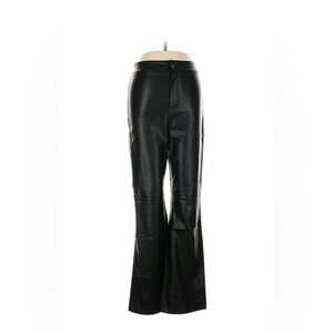 Free People Black Faux Leather Pants